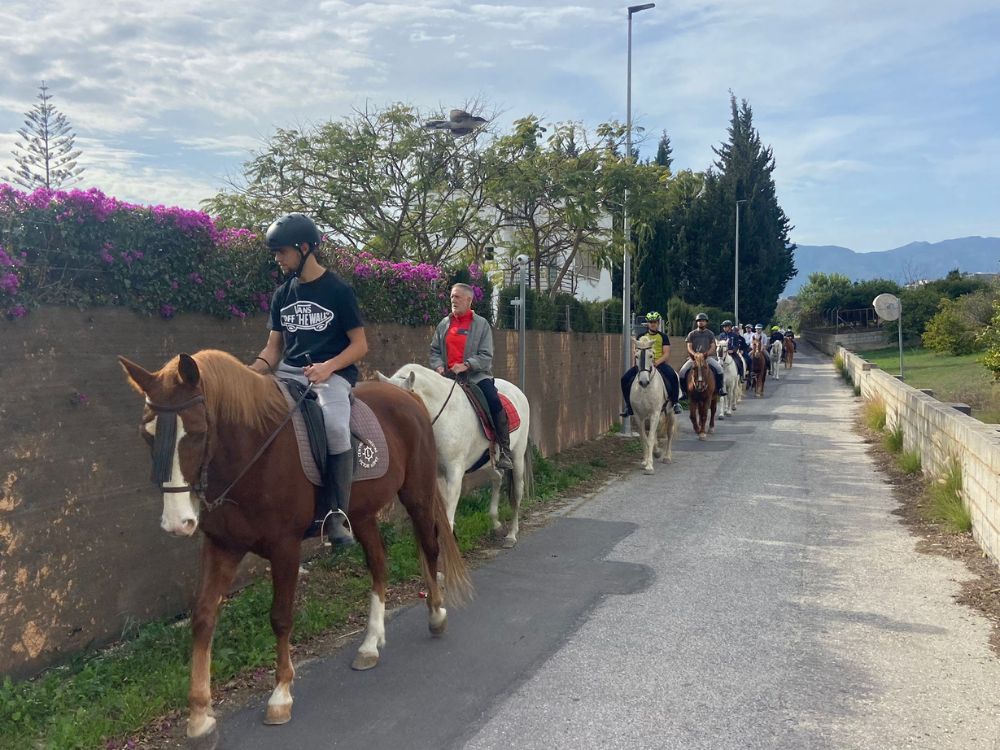 Prácticas teco para alumnos del colegio el Divino Pastor de Málaga