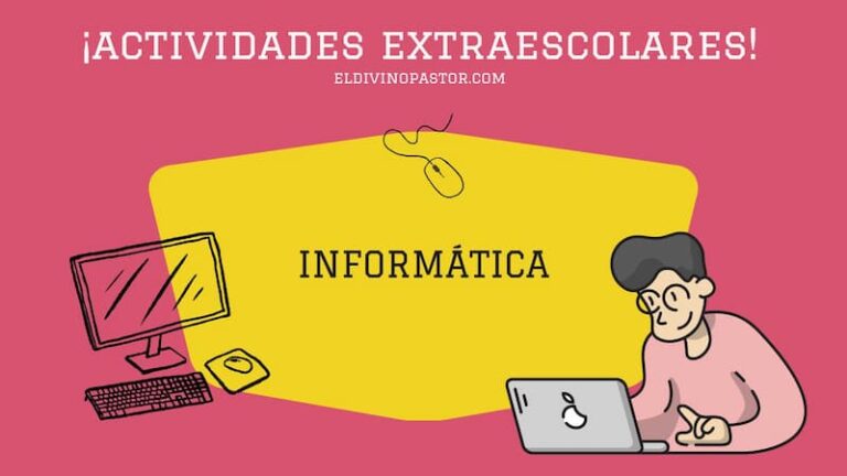 Actividad extraescolar de informática para niños en el Colegio Privado Concertado El Divino Pastor de Málaga.