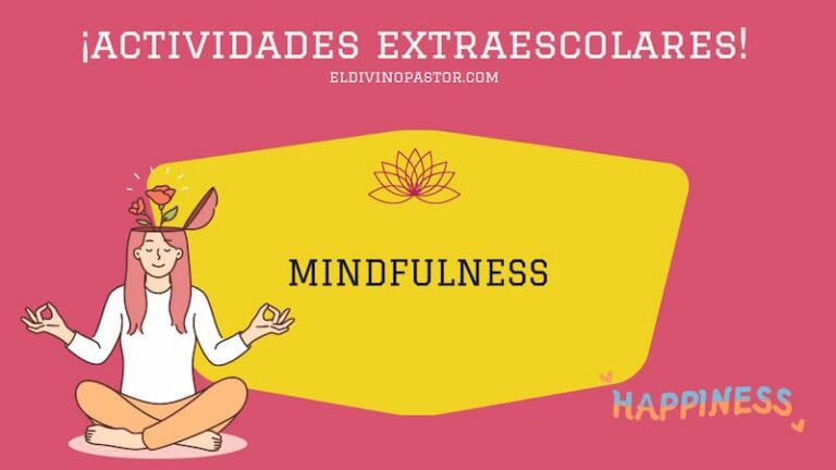 Actividad extraescolar de mindfulness para niños en el Colegio Privado Concertado El Divino Pastor de Málaga.