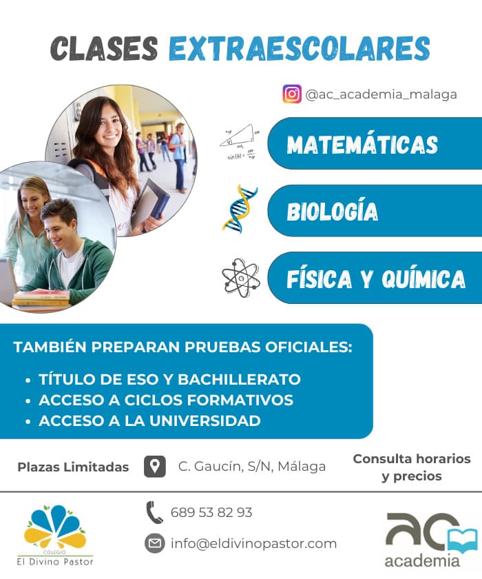 actividades extraescolares el divino pastor málaga