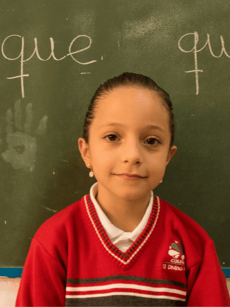 alumna de primaria colegio el divino pastor de málaga