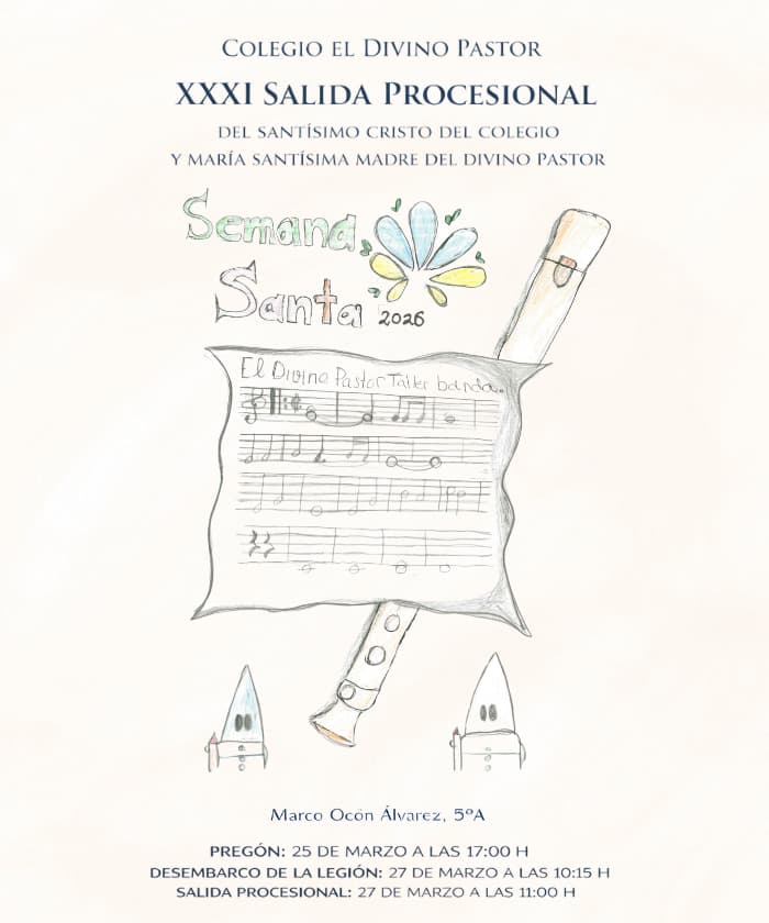 Alumnos del colegio málaga El Divino Pastor participando en actividades escolares.