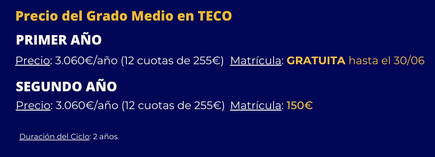 Información de precios y matrícula del ciclo TECO grado medio en Málaga, Técnico en Conducción de Actividades Físico-Deportivas en el Medio Natural.
